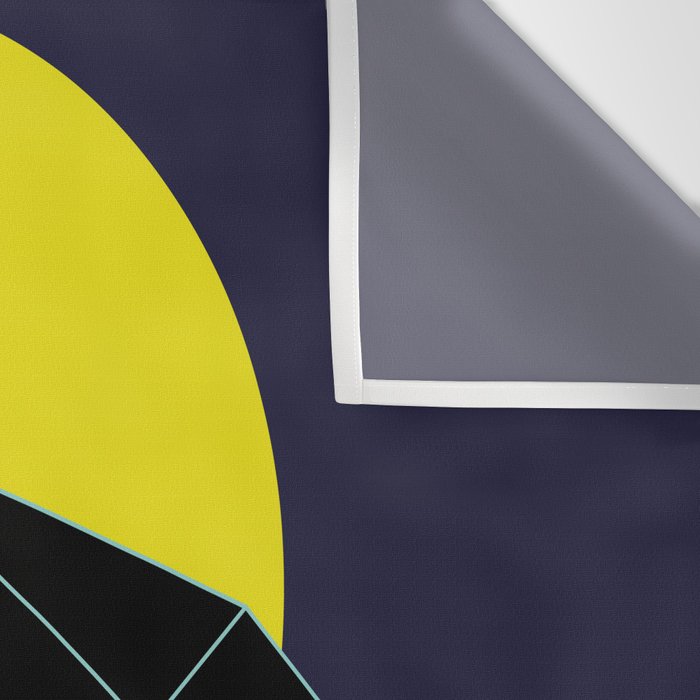 Outrun to the Sun / 80s Retro Wall Tapestry Gallery Image 3
