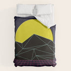 Outrun to the Sun / 80s Retro Duvet Cover Gallery Image 6