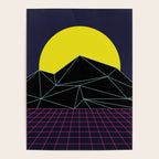 Outrun to the Sun / 80s Retro Poster Gallery Image 4