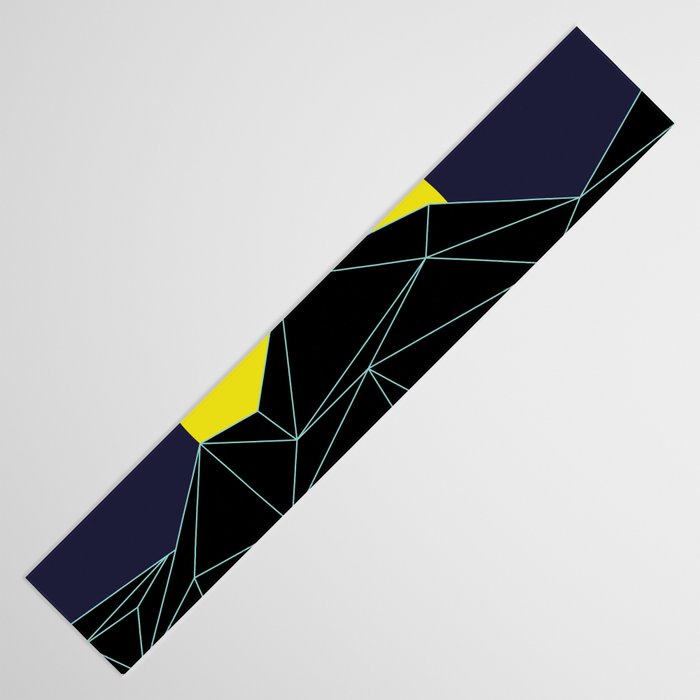 Outrun to the Sun / 80s Retro Table Runner Gallery Image 3