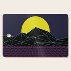 Outrun to the Sun / 80s Retro Cutting Board Gallery Image 1