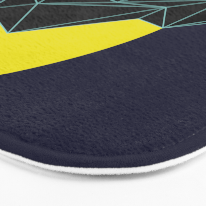 Outrun to the Sun / 80s Retro Bath Mat Gallery Image 3