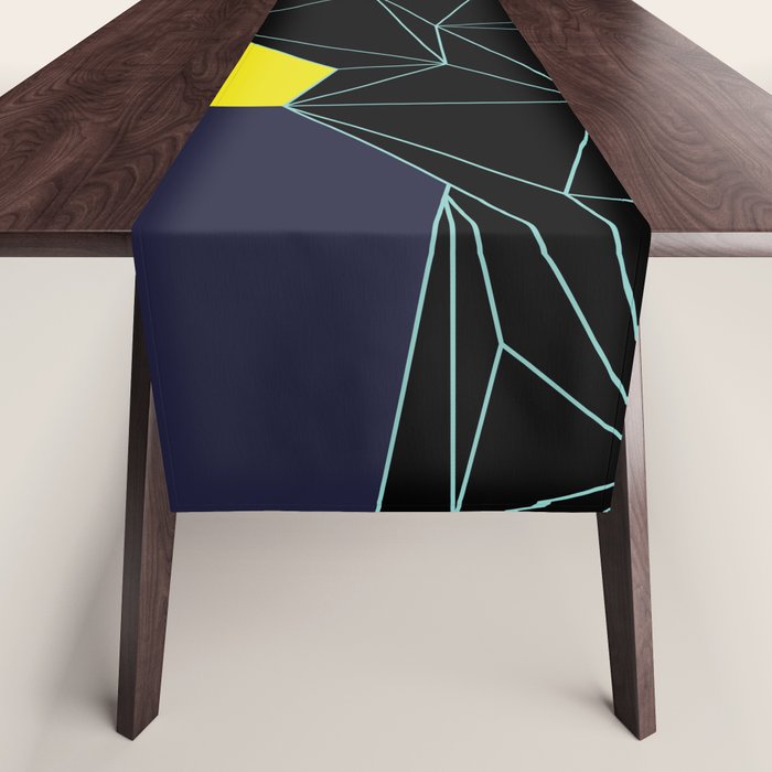 Outrun to the Sun / 80s Retro Table Runner Gallery Image 1