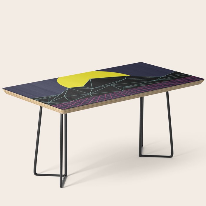Outrun to the Sun / 80s Retro Coffee Table Gallery Image 1