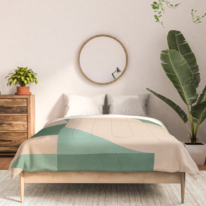 Modern geometric shapes 54 Comforter Gallery Image 3