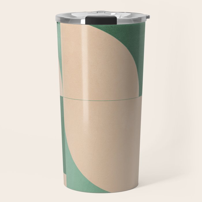 Modern geometric shapes 54 Travel Mug Gallery Image 1