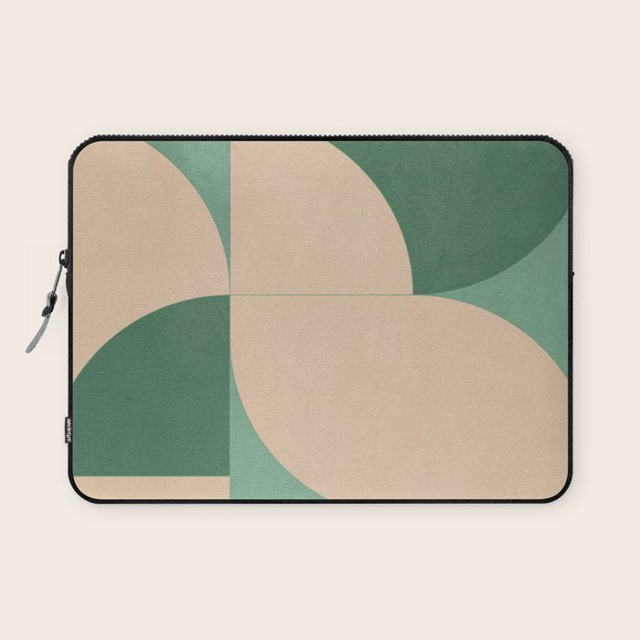 Modern geometric shapes 54 Laptop Sleeve Gallery Image 1