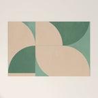 Modern geometric shapes 54 Welcome Mat Gallery Image 1