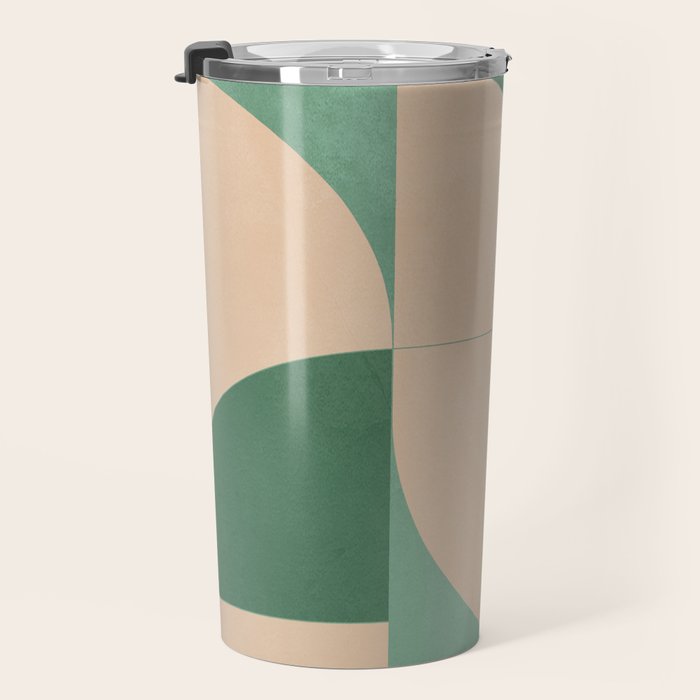 Modern geometric shapes 54 Travel Mug Gallery Image 3