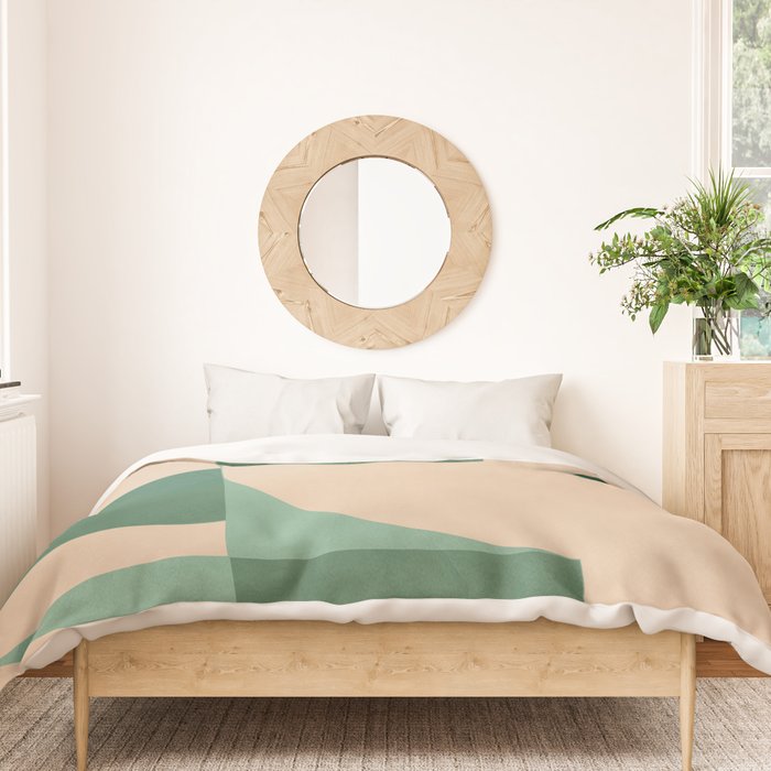 Modern geometric shapes 54 Duvet Cover Gallery Image 3