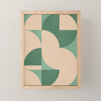 Modern geometric shapes 54 Mini Art Print Gallery Image 1