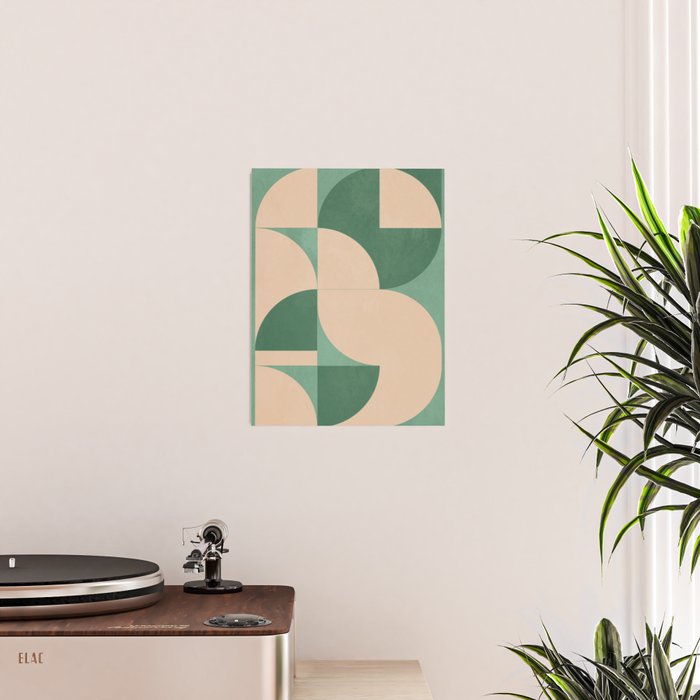 Modern geometric shapes 54 Poster Gallery Image 2
