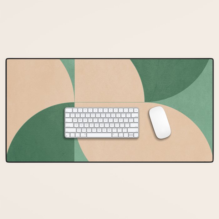 Modern geometric shapes 54 Desk Mat Gallery Image 1