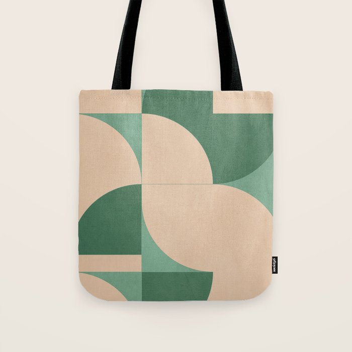 Modern geometric shapes 54 Tote Bag Gallery Image 1