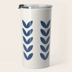Leaf Pattern - Scandinavian Travel Mug Gallery Image 3