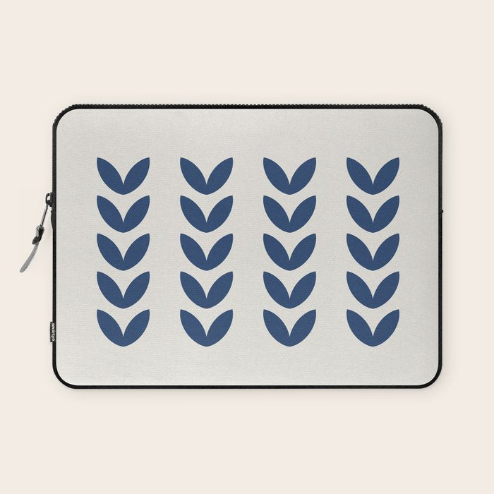 Leaf Pattern - Scandinavian Laptop Sleeve Gallery Image 1