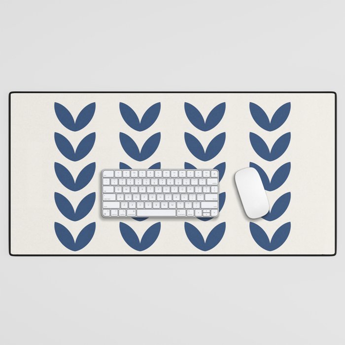 Leaf Pattern - Scandinavian Desk Mat Gallery Image 1