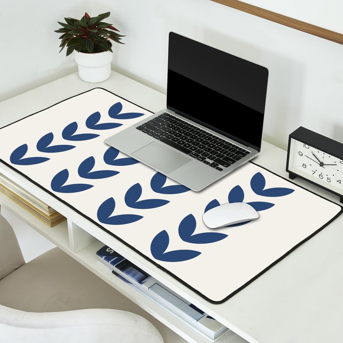 Leaf Pattern - Scandinavian Desk Mat Gallery Image 2