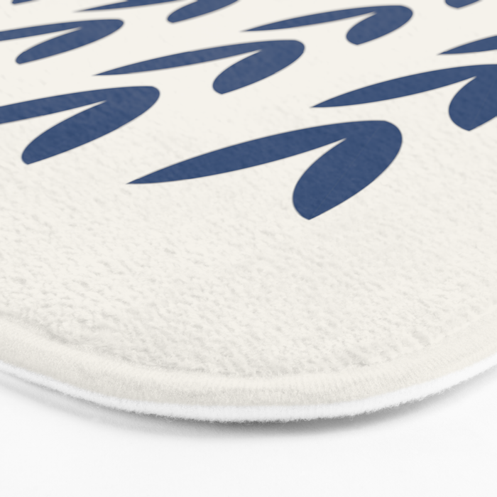 Leaf Pattern - Scandinavian Bath Mat Gallery Image 3