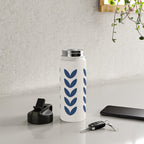 Leaf Pattern - Scandinavian Water Bottle Gallery Image 4