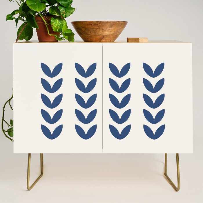 Leaf Pattern - Scandinavian Credenza Gallery Image 1