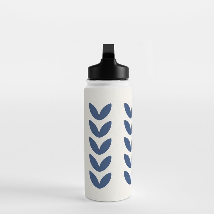 Leaf Pattern - Scandinavian Water Bottle Gallery Image 3