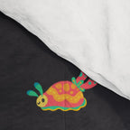 Sea slug - black Comforter Gallery Image 4