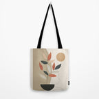 Line Through Abstractions 01 Tote Bag Gallery Image 2