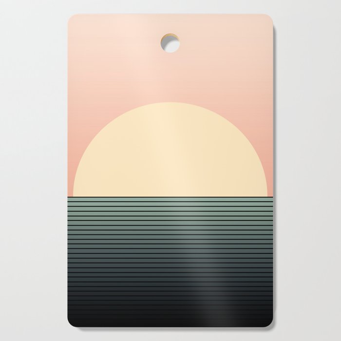 Sunrise / Sunset Abstract Gradient IV Cutting Board Gallery Image 1