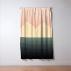 Sunrise / Sunset Abstract Gradient IV Window Curtain Gallery Image 3