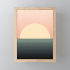 Sunrise / Sunset Abstract Gradient IV Mini Art Print Gallery Image 1