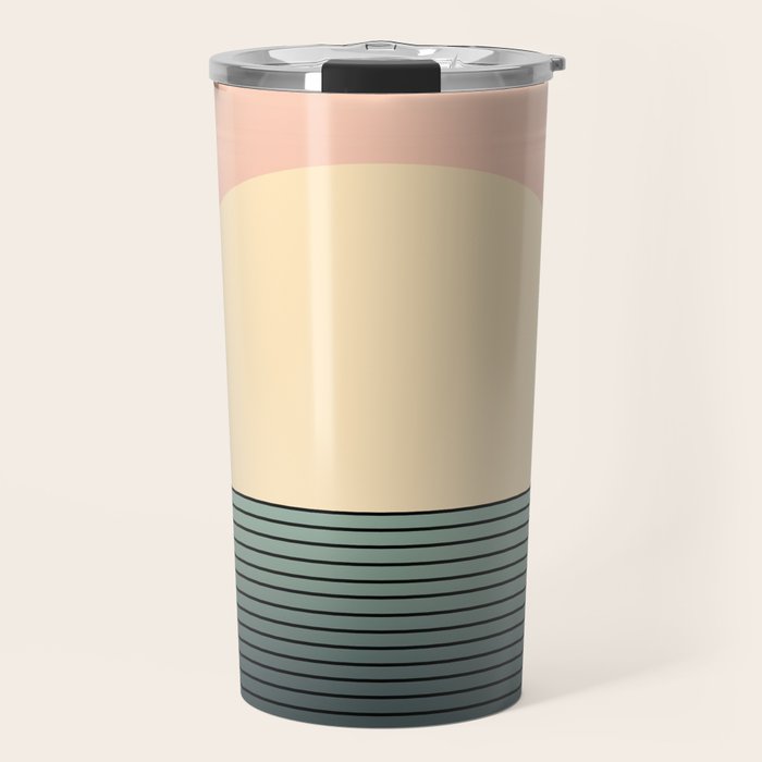 Sunrise / Sunset Abstract Gradient IV Travel Mug Gallery Image 1
