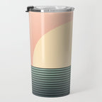 Sunrise / Sunset Abstract Gradient IV Travel Mug Gallery Image 3
