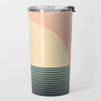 Sunrise / Sunset Abstract Gradient IV Travel Mug Gallery Image 2