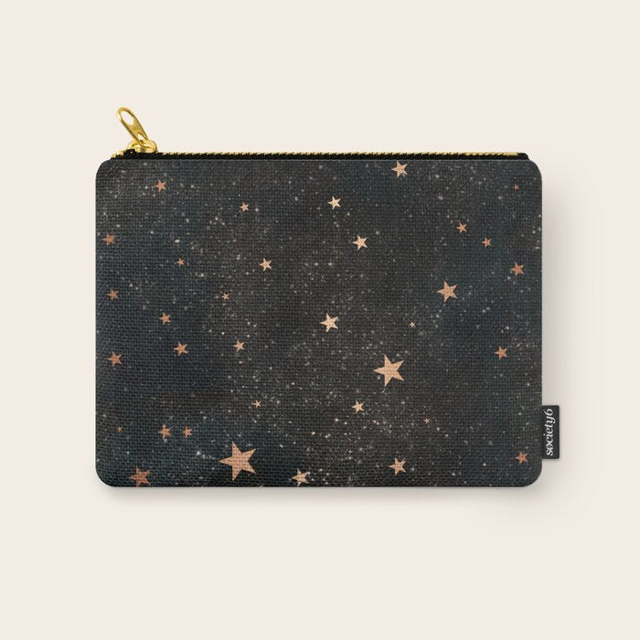 Starry winter night  Carry All Pouch Gallery Image 1
