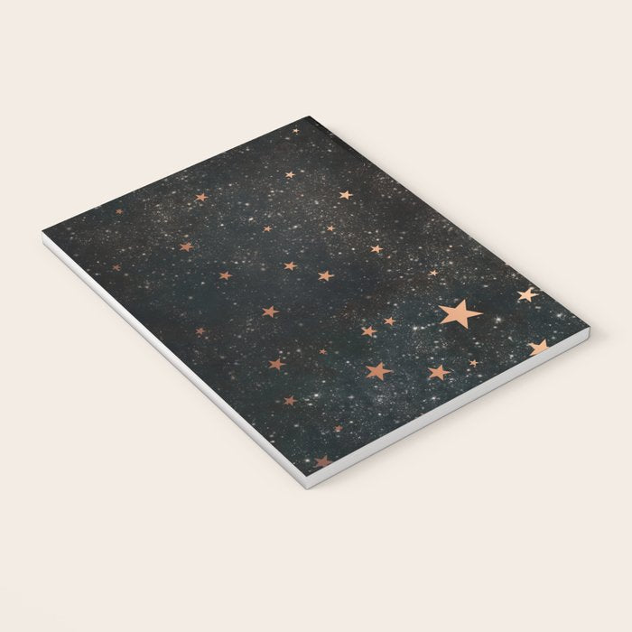 Starry winter night  Notebook Gallery Image 3