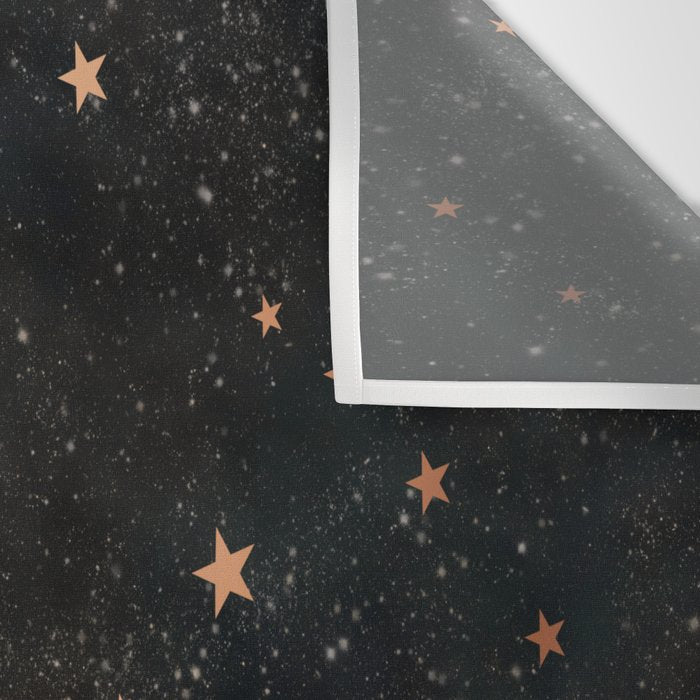 Starry winter night  Wall Tapestry Gallery Image 3