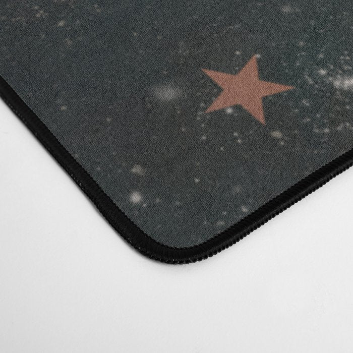 Starry winter night  Desk Mat Gallery Image 4