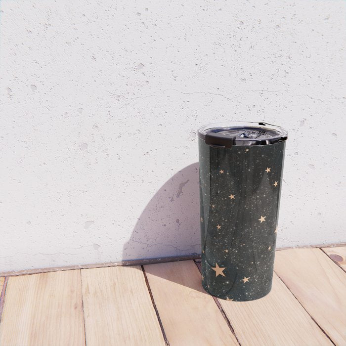 Starry winter night  Travel Mug Gallery Image 4