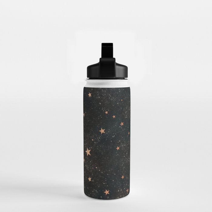 Starry winter night  Water Bottle Gallery Image 2