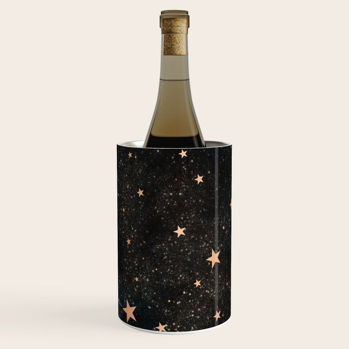 Starry winter night  Wine Chiller Gallery Image 1