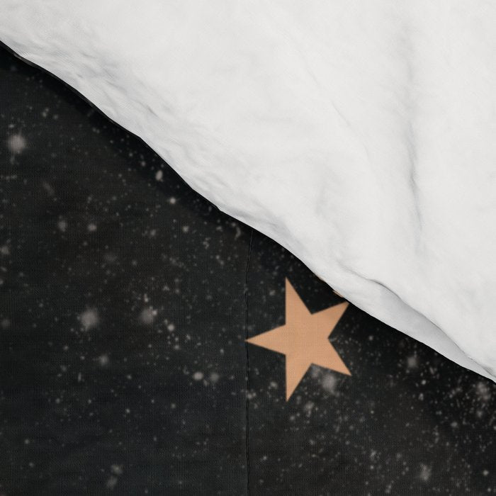Starry winter night  Comforter Gallery Image 4