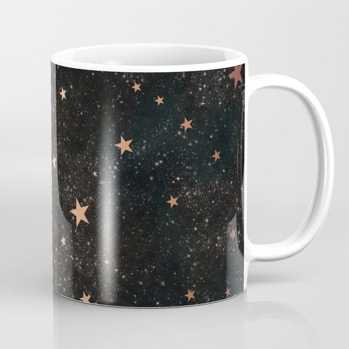 Starry winter night  Coffee Mug Gallery Image 1
