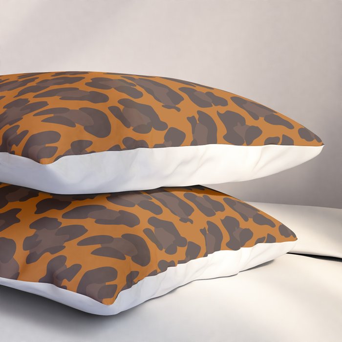 Classic Leopard Print Pattern Pillow Sham Gallery Image 3