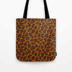 Classic Leopard Print Pattern Tote Bag Gallery Image 1