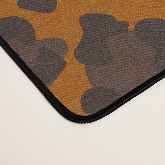 Classic Leopard Print Pattern Desk Mat Gallery Image 4