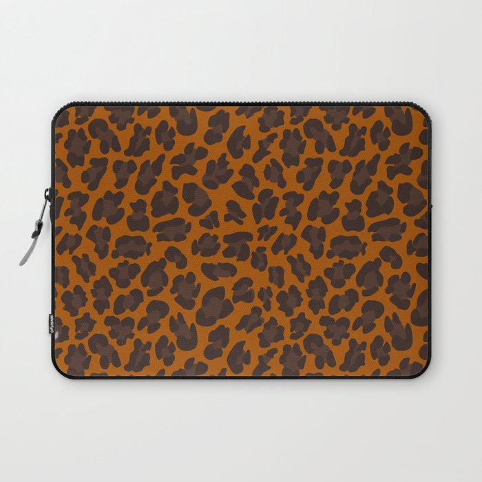 Classic Leopard Print Pattern Laptop Sleeve Gallery Image 1