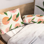 Abstract Watercolor Fruit Shapes Pillow Sham Gallery Image 2
