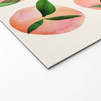 Abstract Watercolor Fruit Shapes Welcome Mat Gallery Image 2