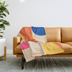 Geometric Shapes 225 Throw Blanket Gallery Image 1